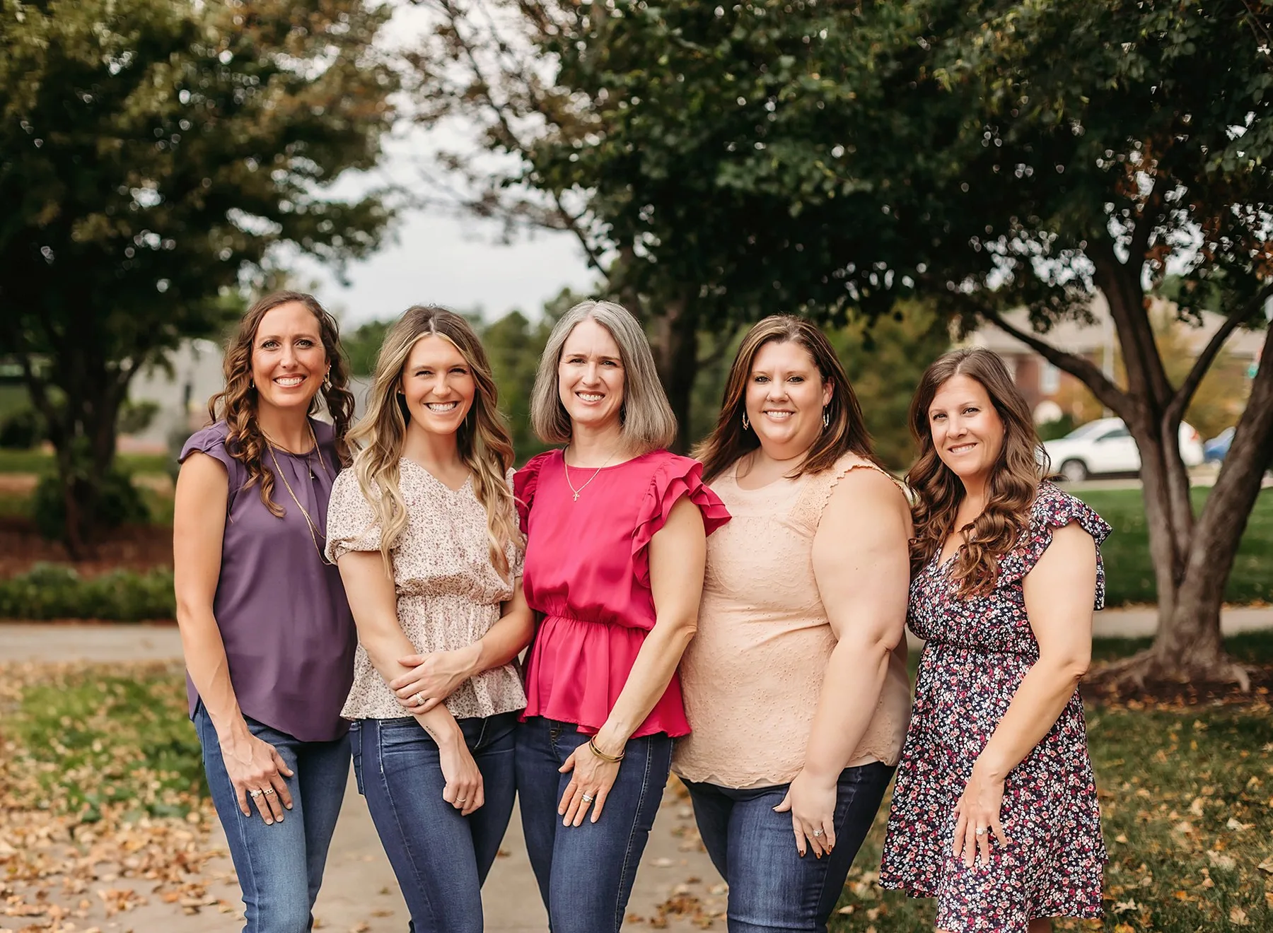 The Sally Powell DDS dental team outside the Columbia practice